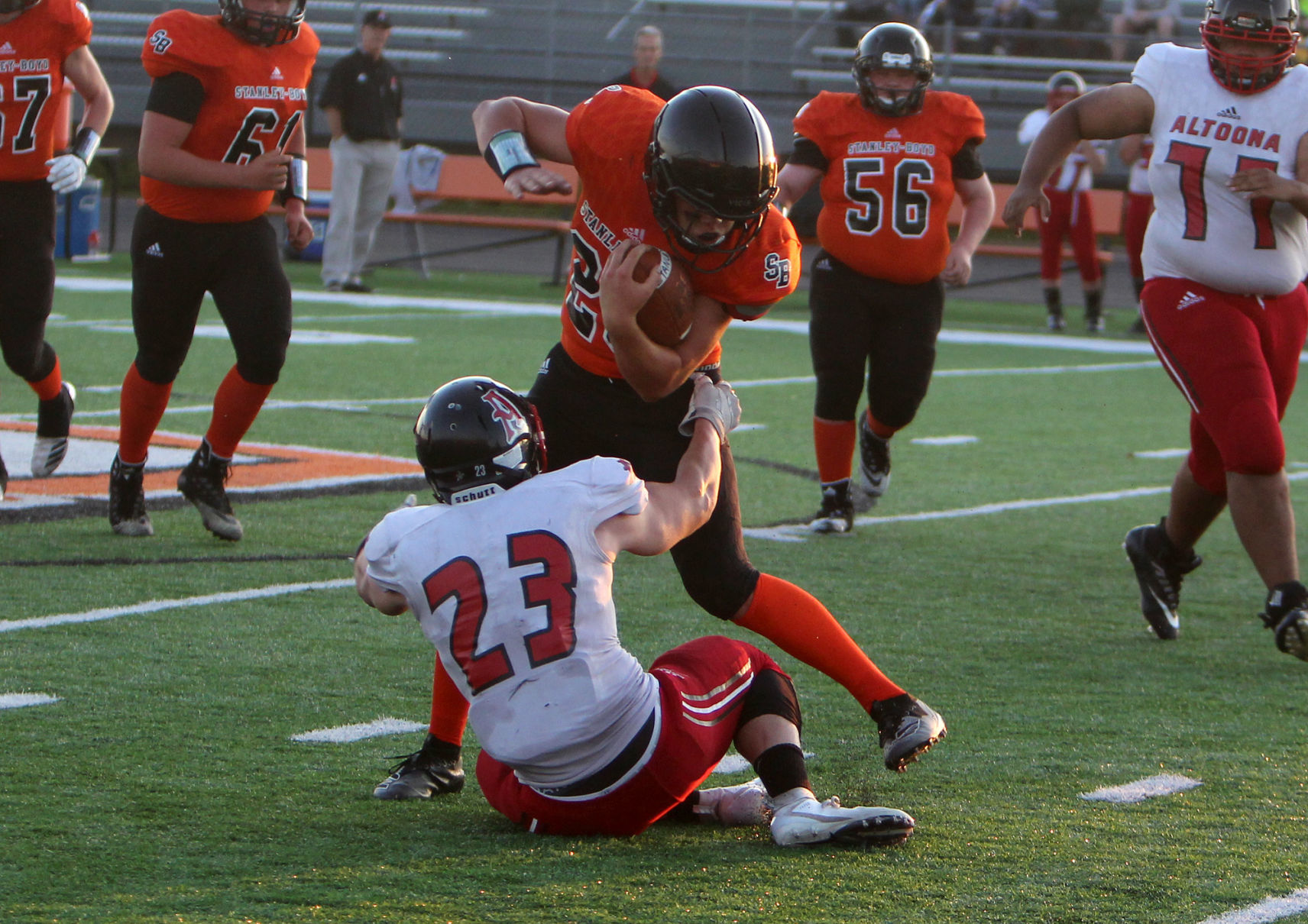 Altoona at Stanley-Boyd football 8-23-19